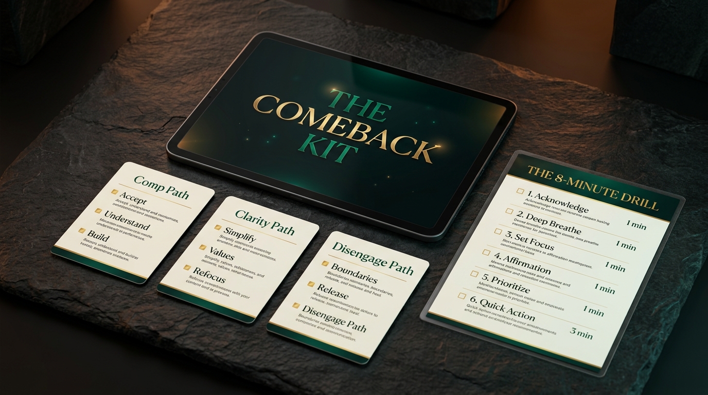 The Comeback Kit 3D Bundle Mockup